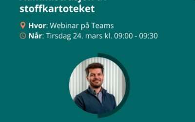 Webinar: Administrasjon av stoffkartoteket