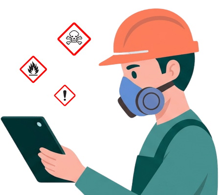 Digitalt stoffkartotek Workplace Safety