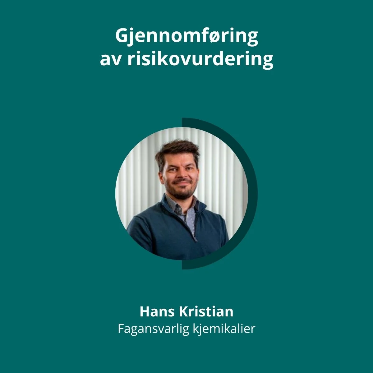 Web feature image – Webinar – Gjennomføring av risikovurdering Web feature image - Webinar - Gjennomføring av risikovurdering