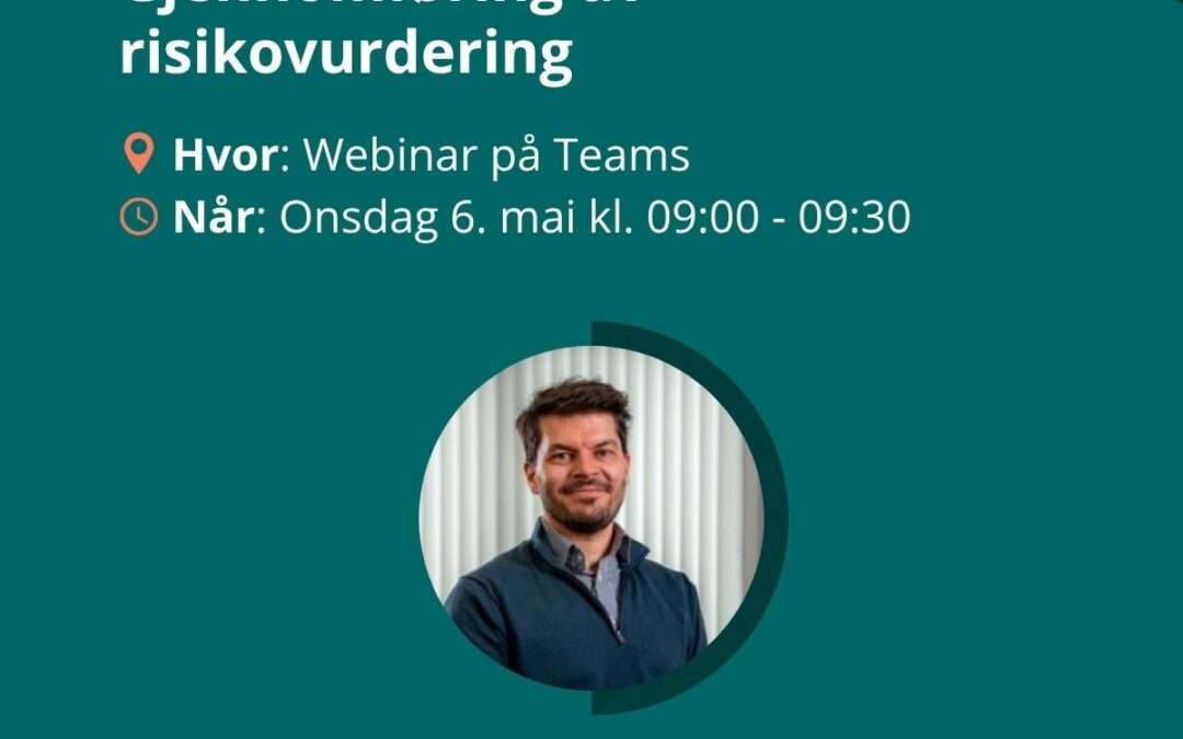 Webinar: Gjennomføring av risikovurdering