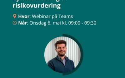 Webinar: Gjennomføring av risikovurdering