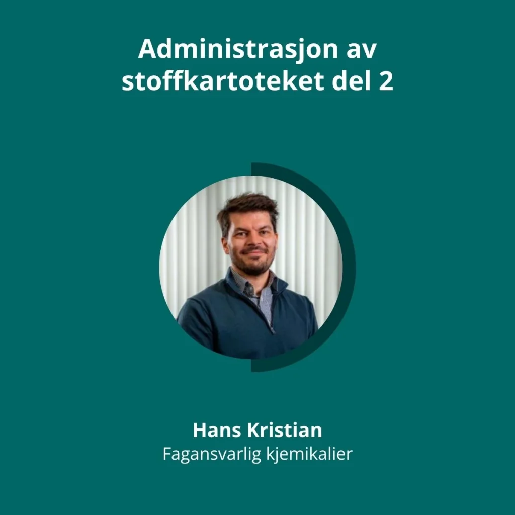 Web feature image - Webinar - Administrasjon av stoffkartoteket del 2
