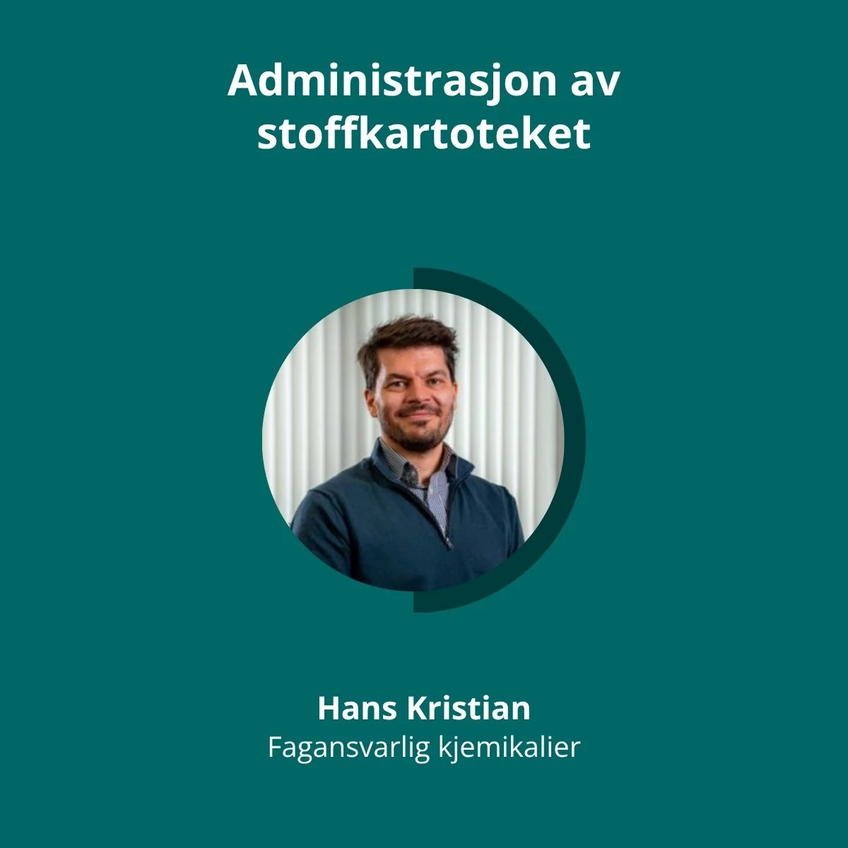 Web feature image - Webinar - Administrasjon av stoffkartoteket
